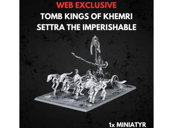Tomb Kings of Khemri Settra Imperishable