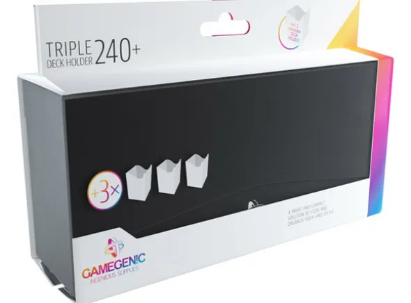 Triple Deck Holder 240+ Black