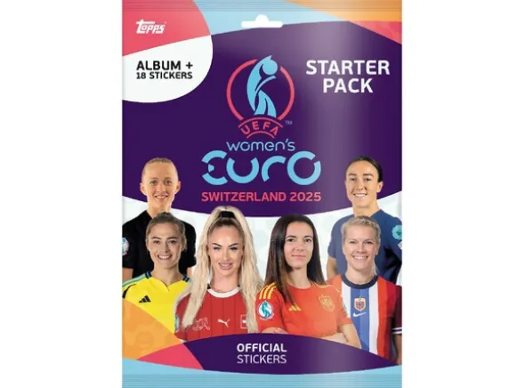 UEFA Womens Euro 2025 Sticker Starter