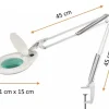 UNILUX Zoom Lupelampe LED