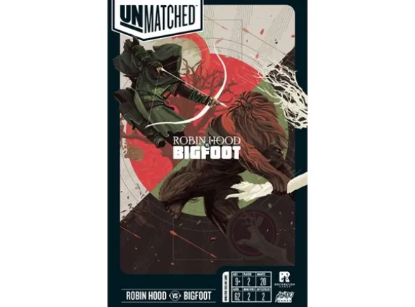 Unmatched Robin Hood/Bigfoot Brettspill