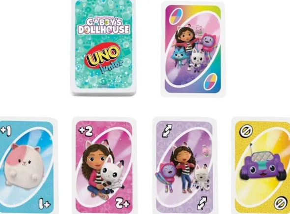 UNO Junior Gabbys Dollhouse Kortspill