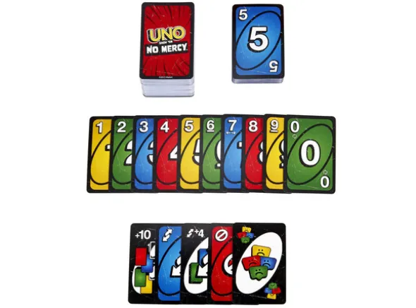 UNO No Mercy Kortspill