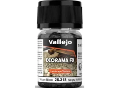 Vallejo Diorama FX Vulcan Black 2-5mm