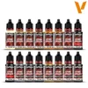Vallejo Game Color Set Leather & Metal