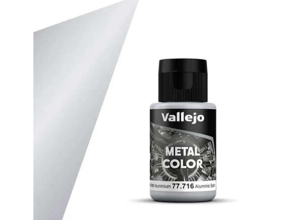 Vallejo Metal Color Semi Matt Aluminium