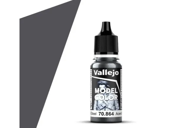 Vallejo Model Color Natural Steel 17ml