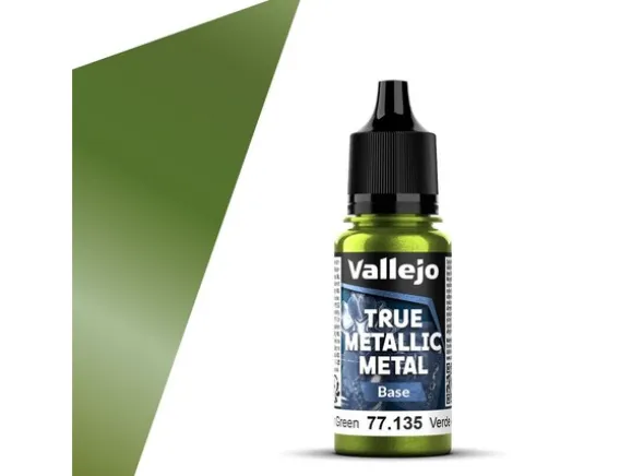 Vallejo True Metallic Base Amber Green