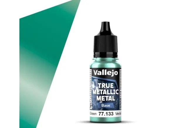 Vallejo True Metallic Base Beetle Green