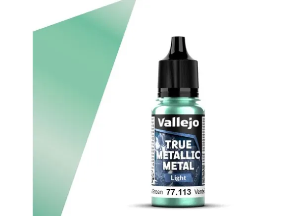Vallejo True Metallic Light Beetle Green