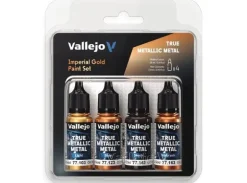 Vallejo True Metallic Set Imperial Gold