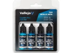 Vallejo True Metallic Set Sapphire Blue