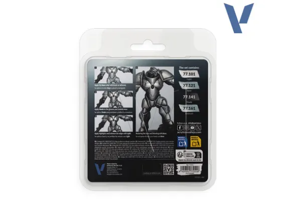Vallejo True Metallic Set Sterling