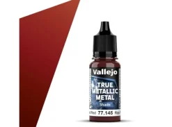 Vallejo True Metallic Shade Forged Red