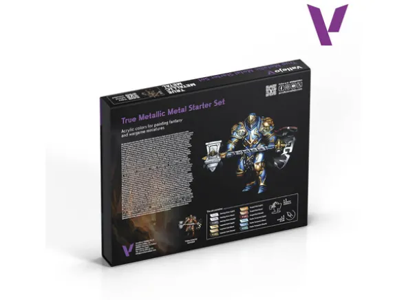 Vallejo True Metallic Starter Set
