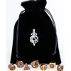Velvet Dice Bag - Svart
