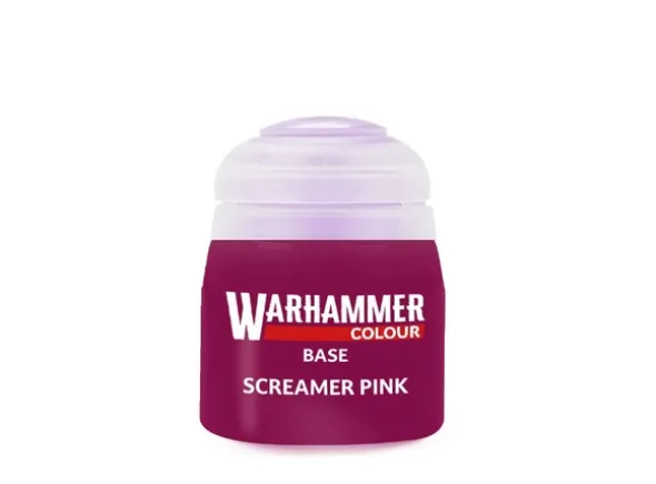 Warhammer Colour Base Screamer Pink
