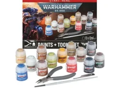Warhammer 40K Paints + Tools Set
