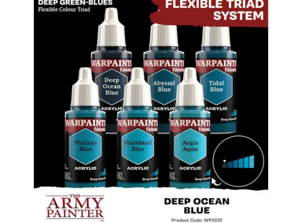Warpaints Fanatic Deep Ocean Blue