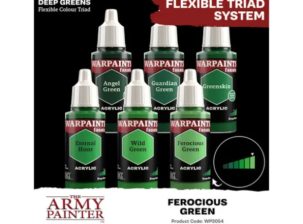 Warpaints Fanatic Ferocious Green
