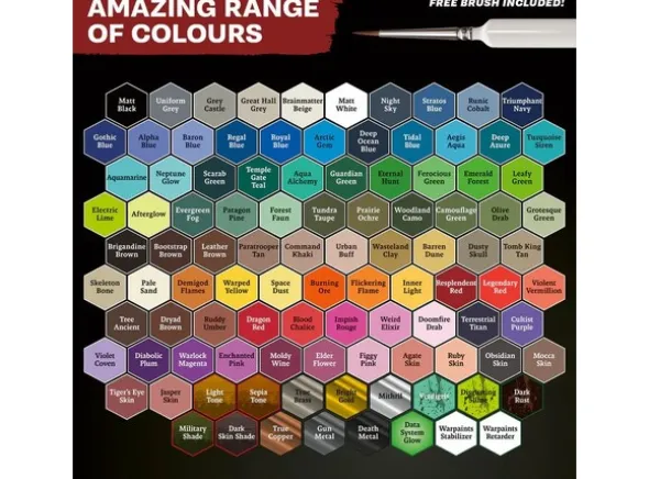 Warpaints Fanatic Wargamers Paint Set