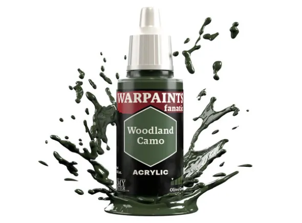 Warpaints Fanatic Woodland Camo