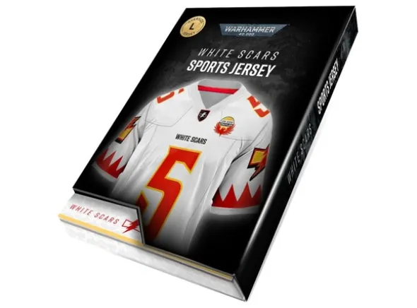White Scars Sports Jersey - Large