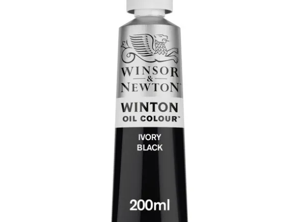 Winton Oil Colour Ivory Black 200ml