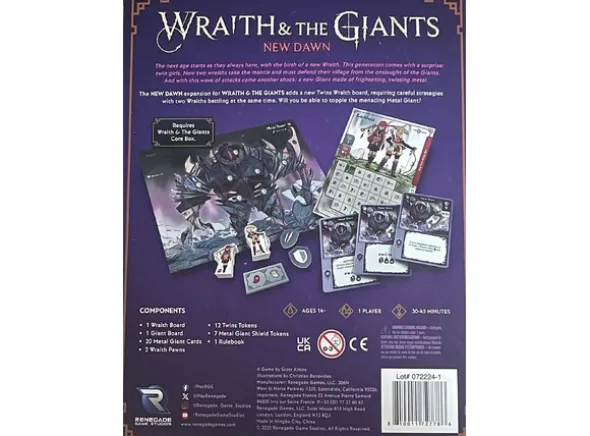 Wraith & The Giants New Dawn Expansion