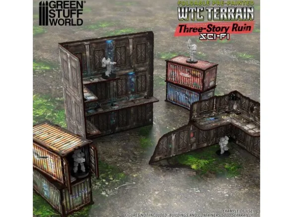 WTC Terrain Three-Story Ruin Sci-Fi