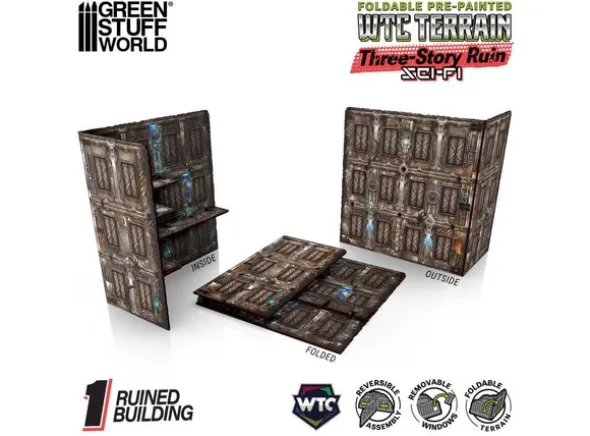 WTC Terrain Three-Story Ruin Sci-Fi
